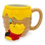 Winnie-The-Pooh Honey Pot 3D Sculpted 23oz Ceramic Mug
