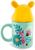Disney Winnie the Pooh Ceramic Mug With Sculpted Topper | Holds 18 Ounces