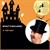 Dickens Black Top Hat Adult Costume Accessory