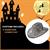 Silver Rhinestone Cowboy Hat Adult Costume Accessory