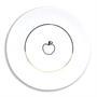 Disney Snow White Apple 4 Piece Porcelain 7" Plate Set