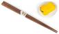 Gudetama The Lazy Egg Chopstick Set & Ceramic Holder | Reusable Chopsticks Set
