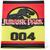 Jurassic Park Tour Vehicle Tag Plastic Magnet 3 Inches