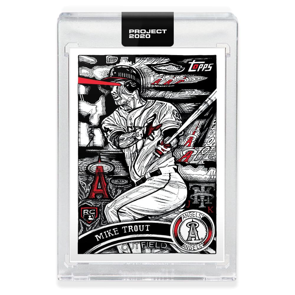 Topps Topps PROJECT 2020 Card 282 - 2011 Mike Trout by Tyson Beck